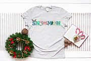 Christmas Doodle Alphabet PNG Bundle, a Graphic by CraftlabSVG (Thumbnail 13 of 13)