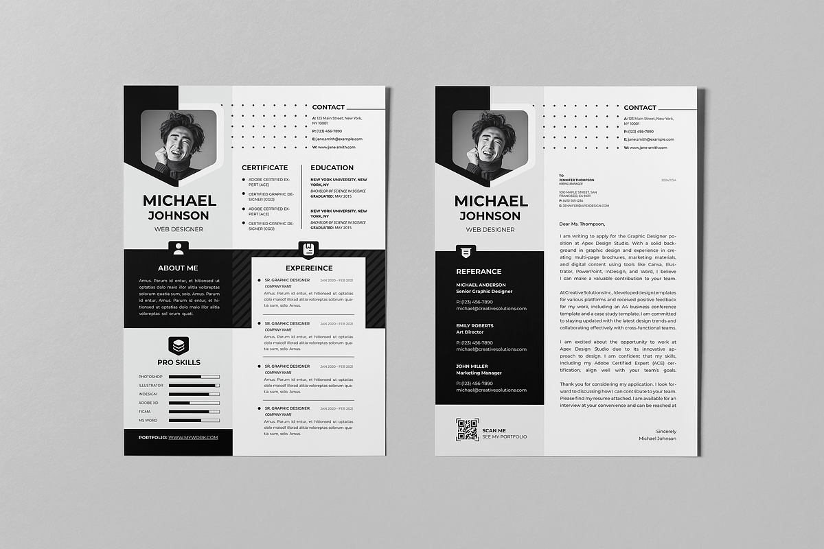 Resume Template | Canva | Word | PS, a Resume Template by Template Zone (Photo 4 of 7)