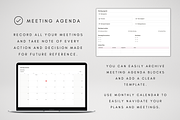 Meeting Journal & Notes for Notion, a Templates & Theme by BRANDcontent (Thumbnail 4 of 6)