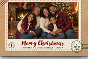 Rustic Christmas Photo Postcard, a Card Template by BrandPacks (Thumbnail 4 of 6)