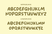 Picknick - Handwritten Display Font, a Handwritten Font by overlaytemplates (Thumbnail 4 of 6)