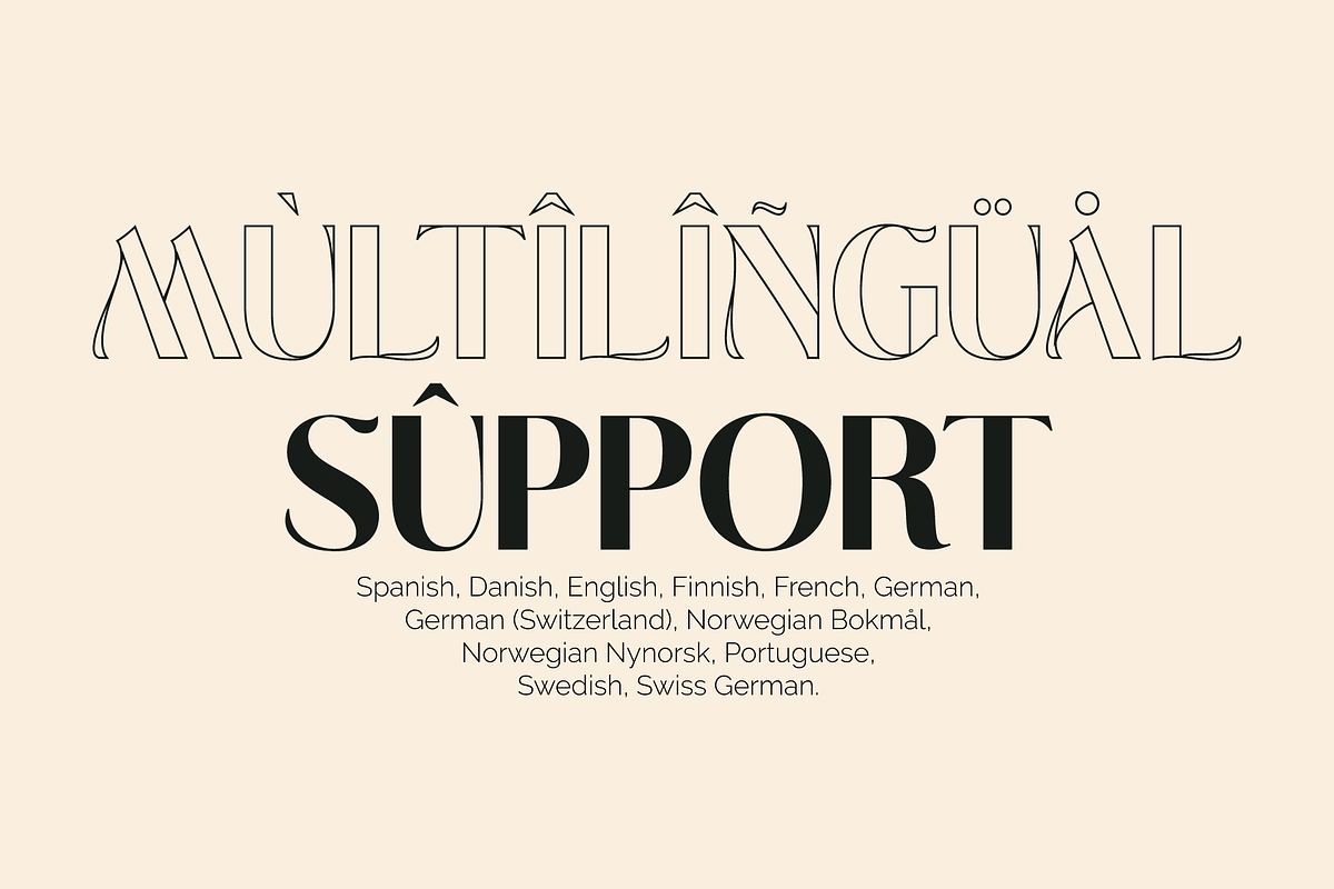 Enoway - Art Nouveau Typeface, a Sans Serif Font by Valentino Vergan (Photo 9 of 10)