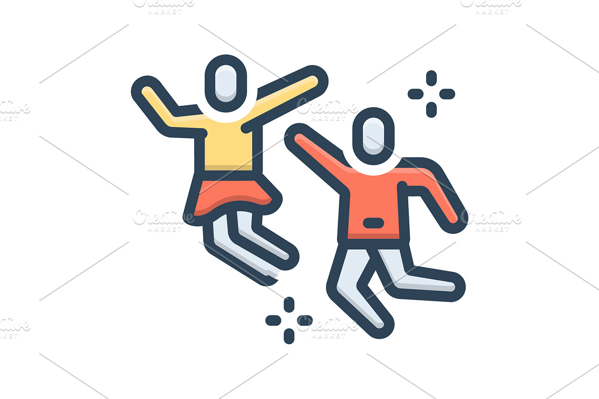Children child color icon, a Duotone Icon by Creative priyanka