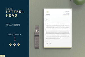 Letterhead, a Stationery Template by ThemeDevisers