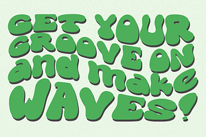 Doovy Groovy Font