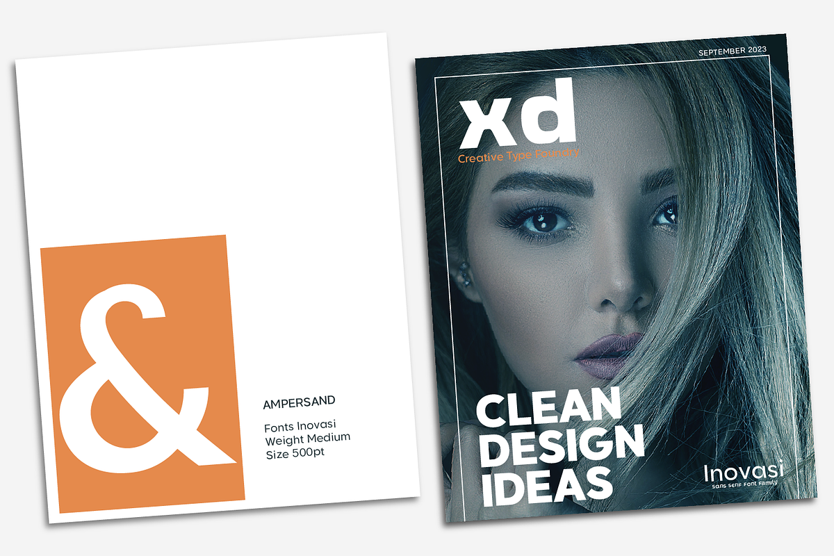 Inovasi Modern Sans Family, a Sans Serif Font by xdCreative (Photo 12 of 13)