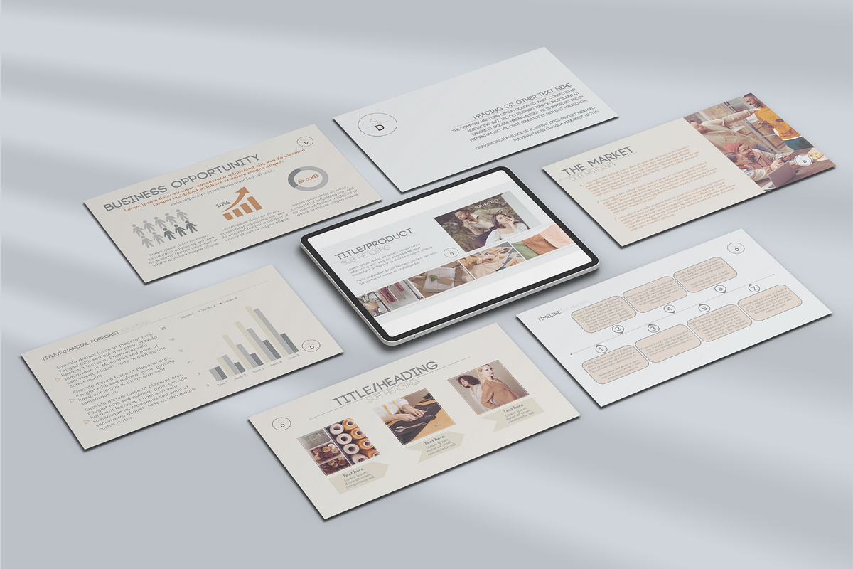 Business Slide Deck Canva | Glacial, a Presentation Template by Monarch 21 Design (Photo 3 of 7)