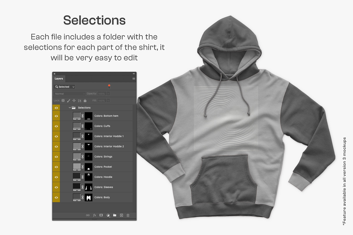 Massive Apparel Mockups Bundle, a Shirt Mockup by GraphicHero (Photo 5 of 9)