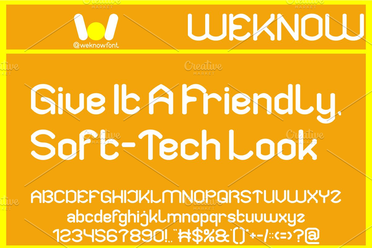 smooth innovation font, a Font by weknow (Photo 5 of 8)