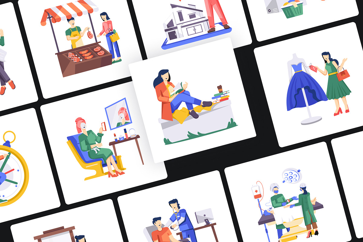 Thematic Illustrations, a Person Illustration by Vectors Market (Photo 6 of 24)