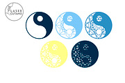 Mandala YIN YANG Multilayer Wall Art, a Design Template by LaserCutano (Thumbnail 6 of 7)