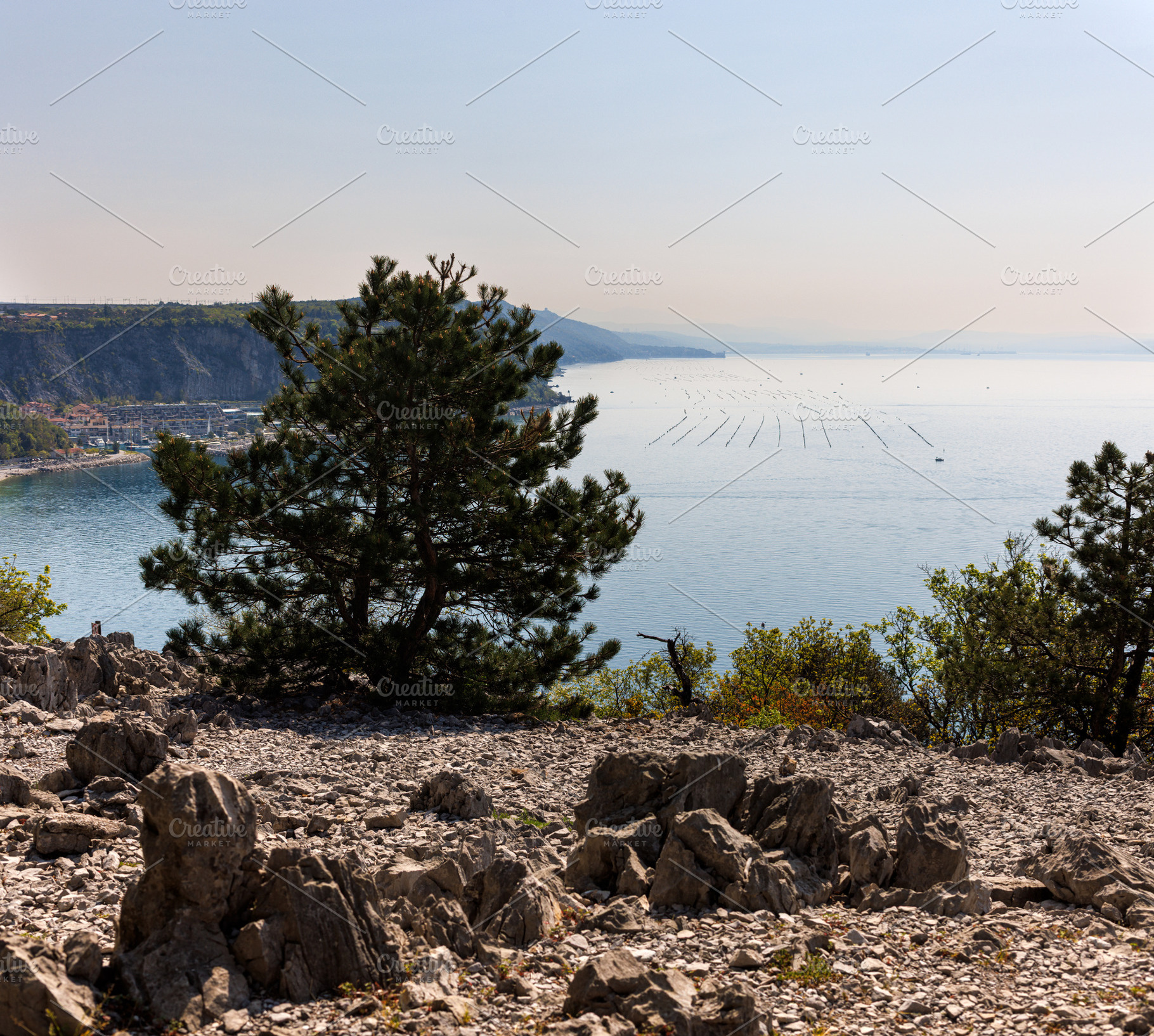 Sistiana Bay from the Rilke Trail, a Nature Photo by Bepslabor