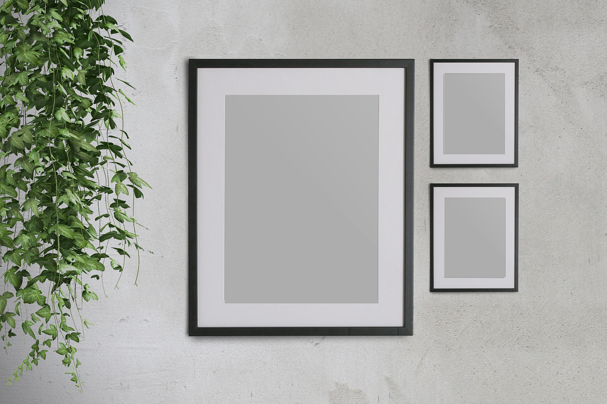Posters fully editable mockups, a Print Template by Marie Smth (Photo 2 of 3)