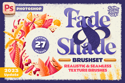 Fade & Shade Photoshop Brush Set