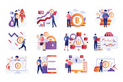 Blockchain Vector Illustration Pack, a Finance Illustration by Vector Portal (Thumbnail 5 of 6)