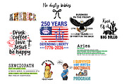 America 250 Retro T-Shirt Bundle, an Object Graphic by vintage (Thumbnail 2 of 3)