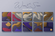 Waves&Shapes, a Texture Graphic by Olga Ryzychenko (Thumbnail 4 of 9)