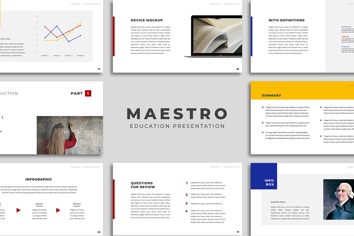 Maestro PowerPoint Presentation, a Presentation Template by SlideStation (Photo 1 of 5)