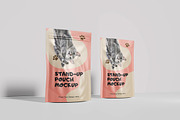 Stand-Up Pouch Mockup, a Packaging Mockup by Indah (Thumbnail 3 of 6)