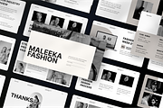 Black & White Fashion PowerPoint, a Presentation Template by SquidPixey (Thumbnail 7 of 7)