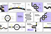 Roadmap Infographic Google Slides, a Presentation Template by Premast (Thumbnail 3 of 4)