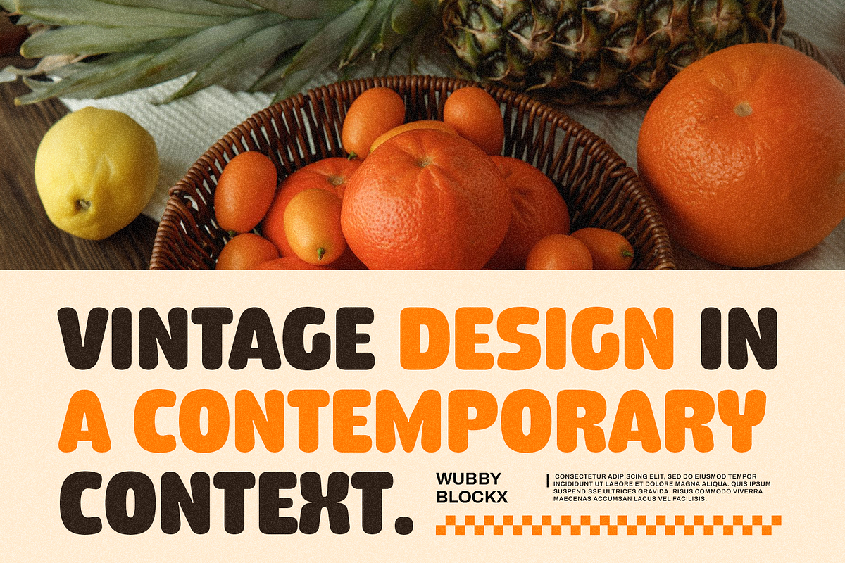 WubbyBlockx - Rounded Bold Font, a Sans Serif Font by Mine Type Lab (Photo 10 of 10)