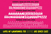 Teenage Luck - Experimental Font, a Sans Serif Font by JumboDesign (Thumbnail 5 of 6)