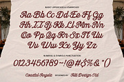 Coastal Angels Typeface, a Script Font by alit design (Thumbnail 2 of 17)