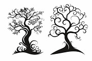 Tree Laser Cut Bundle | Decorative T, a Graphic by Designs_River (Thumbnail 3 of 11)