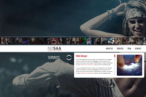 Nosaa Fullpage WordPress Theme