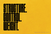 NEUKULTUR - Compressed Display Font, a Sans Serif Font by Dina Mae (Thumbnail 7 of 11)