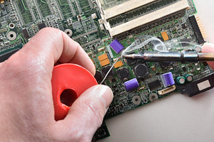 Professional PCB Soldering And Electronics Repair, a Technology Photo by Davizro's Market