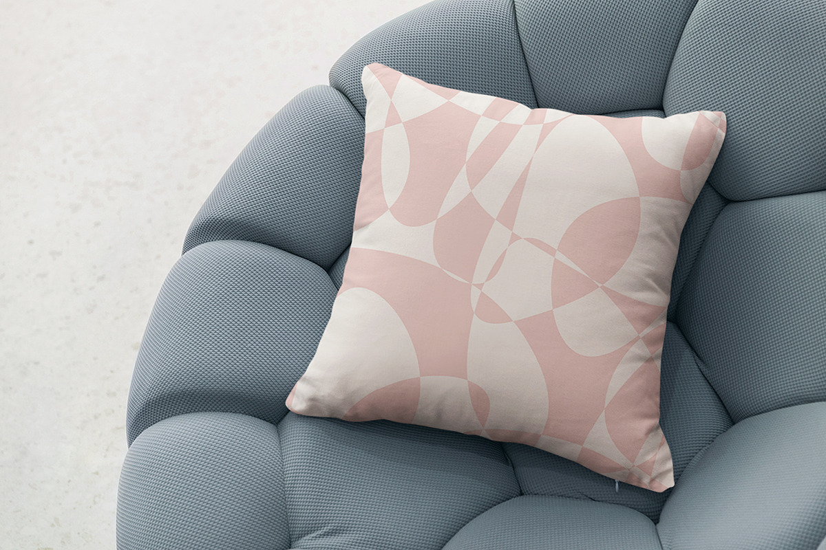 Subtle Pink Shapes, a Texture Graphic by MalyskaStudio (Photo 11 of 11)