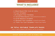 Colorful Retro Brand Kit | Canva, a Branding & Logo Template by BrandhavenStudio (Thumbnail 5 of 10)
