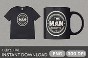 The Man, The Myth PNG Design, an Object Graphic by Canvagator (Thumbnail 1 of 3)