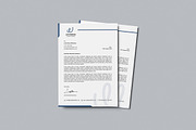 Letterhead Mockup, an Advertising Mockup by xavier_studio (Thumbnail 4 of 5)