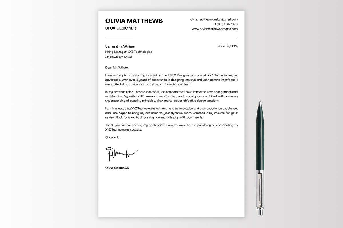 Resume ATS Friendly - CV, a Resume Template by Glücklich Studio (Photo 6 of 7)