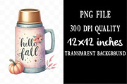Hand-drawn Coquette Autumn Clipart, an Illustration by Designking (Thumbnail 4 of 4)