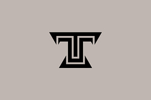 initial letter T elegant modern logo, a Branding & Logo Template by Rasagama Studio