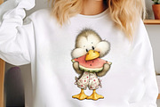 Beach Summer Goose Png Clipart, an Illustration by SinaCreation (Thumbnail 8 of 9)