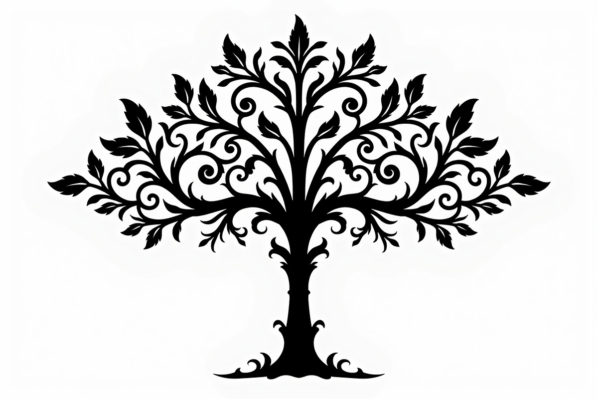 Detailed Tree Silhouette SVG Bundle, an Illustration by Amazin_art (Photo 12 of 13)