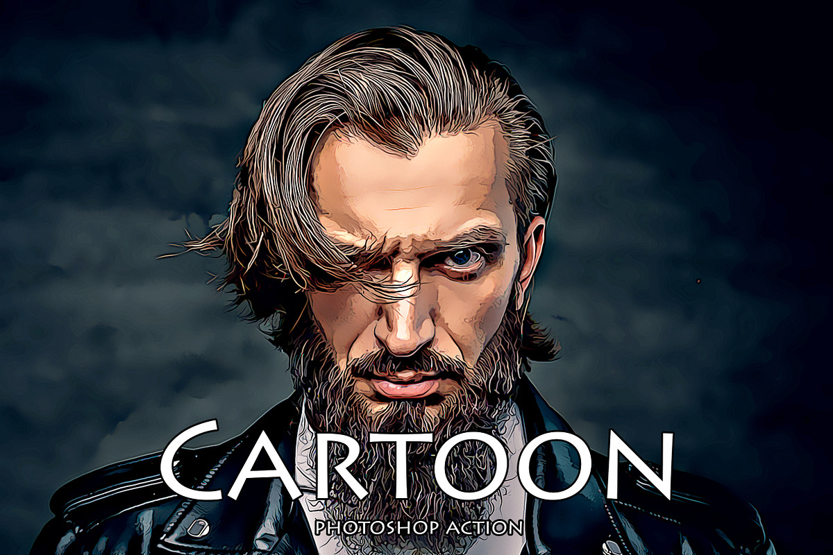 Cartoon Photoshop Action, an Action Add-On by Grishka89 (Photo 1 of 12)