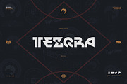 Tezqra, a Font by Eagle & Bison Design Co. (Thumbnail 1 of 2)