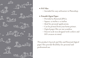 Unicorn Toile de Jouy Pattern, a Background Graphic by Hughes Studio (Thumbnail 7 of 8)