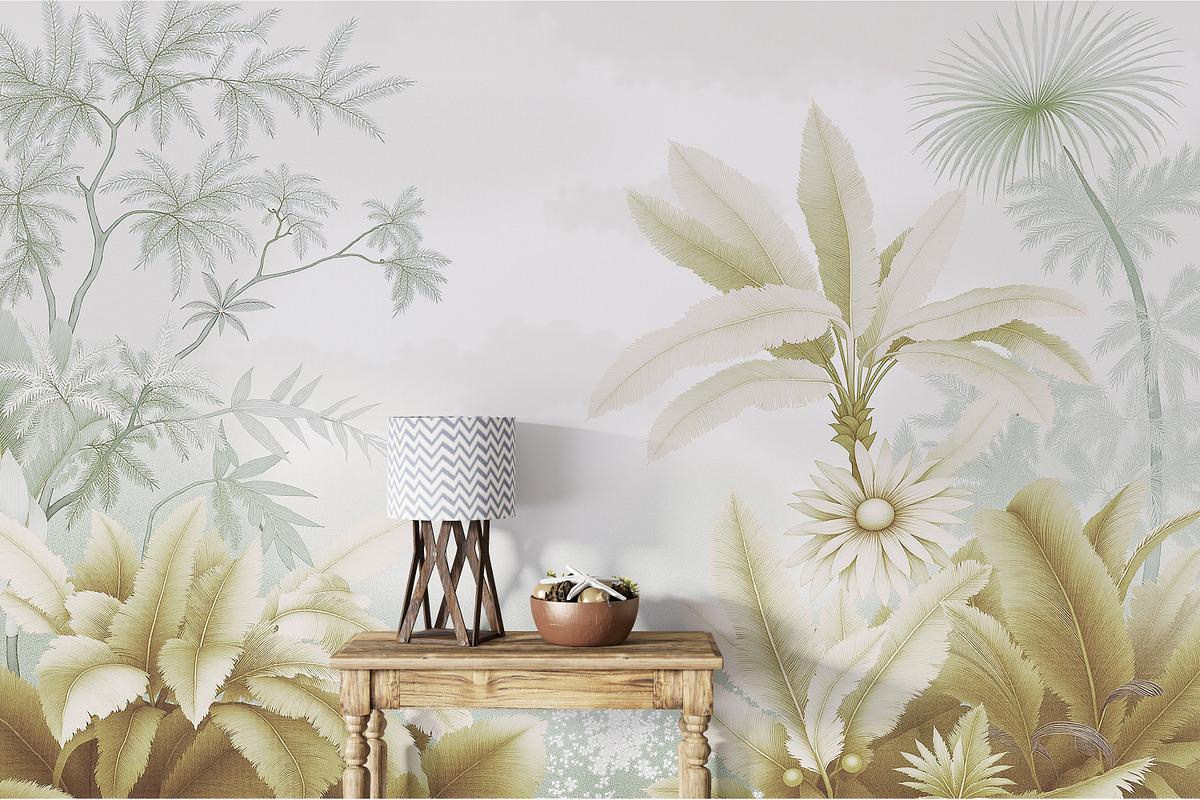 Abstract forest art wallpaper, an Illustration by fei long (Photo 2 of 9)