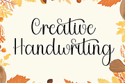 Autumn, a Handwritten Font by InermediaSTUDIO (Thumbnail 3 of 8)