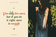 Graville – Retro Script Serif, a Serif Font by Almeera Std (Thumbnail 3 of 10)