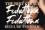 Fedattona Brush LS, a Font by GranzCreative (Thumbnail 8 of 18)