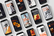 50 Animated Instagram Stories Canva, a Social Media Template by TheBrightGrap (Thumbnail 10 of 10)