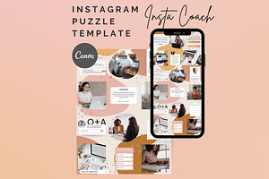 Boho Coach Instagram Puzzle